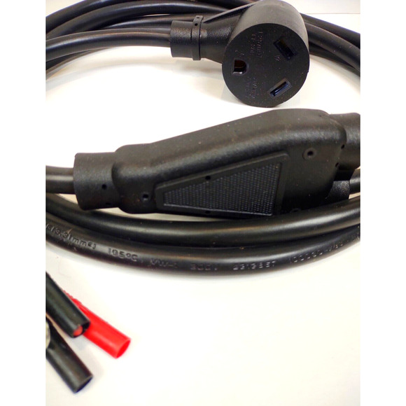 RV Power Cable Y-Splitter 12 AWG 300V 6 ft Power Adapter 105°C 3/C SJT E313867 - Picture 6 of 7